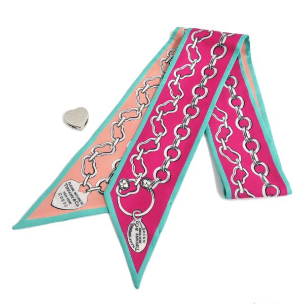 名古屋】ティファニー リターントゥ チェーン リボン スカーフ