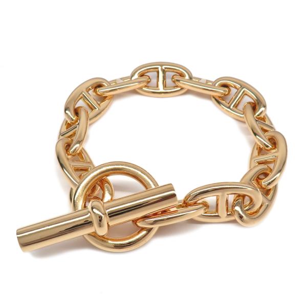 【憧れ！ご褒美に♪】HERMESシェーヌダンクルブレスレットGM12 名古屋】エルメス ブレスレット シェーヌダンクルGM 12コマ