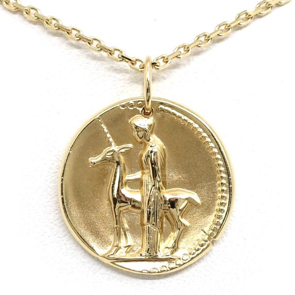 栄】ヴァンクリーフ&アーペル K18YG ゾディアック メダル ヴィルジニス