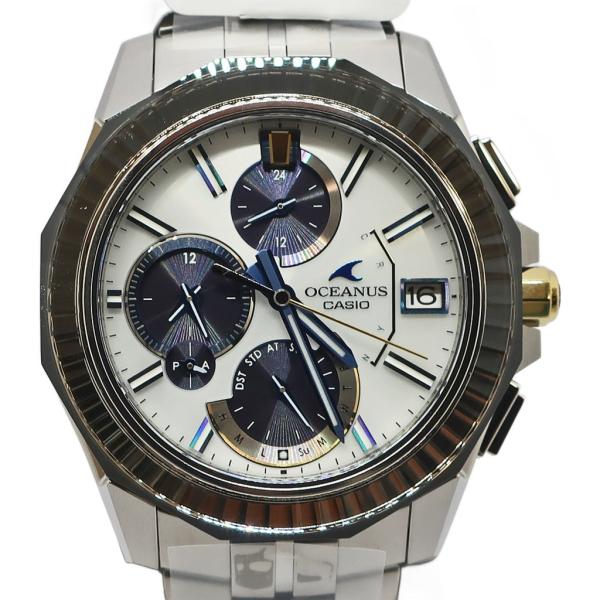 天白】未使用 カシオ オシアナス 100本限定 OCW-S6000PBS-7AJR 電波