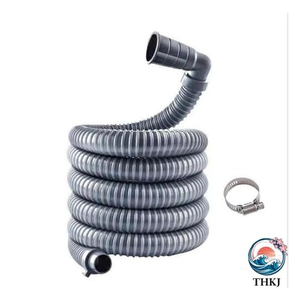 排水ホース 洗濯機排水ホース THKJ 延長ホース 5m 8m 10m 5m 使いやすい 快適 便利 人気 おすすめ おしゃれ 多用途 定番 売れ筋 シンプル 軽量 毎日使える