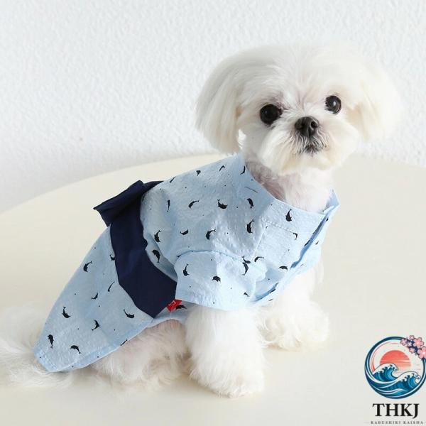 かわいい ペット用袴 犬 猫 浴衣 和服 着物 男の子 ドッグウェア 小型犬 中型犬 コスチューム  晴れ着 和装 フォーマル お祭り お宮参り お正月 年末年