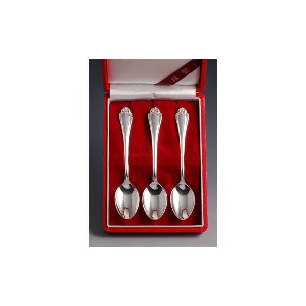 銀食器カトラリー「シャルル」スプーン3本入り・銀製品・ : 銀 銀食器カトラリー「シャルル」スプーン3本入り・銀製品・ : 銀