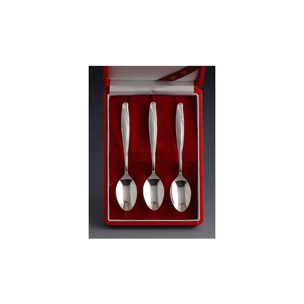 Iwataya 純銀製　スプーンセット 6本 専用ケース付き Iwataya 純銀製 スプーンセット 6本 専用ケース付き