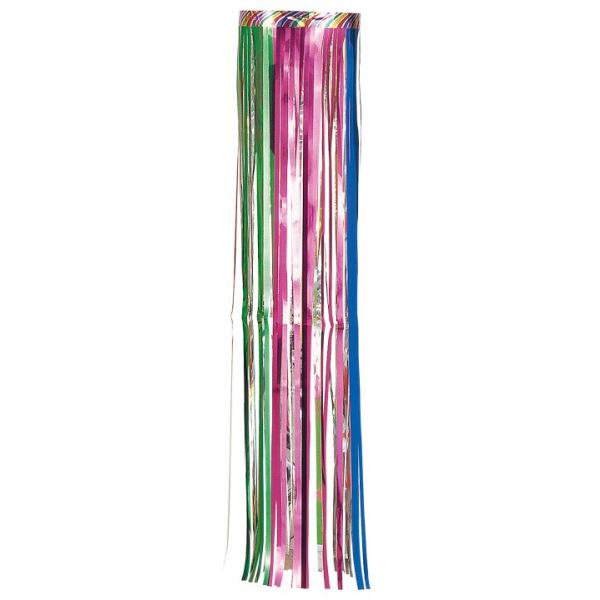 吹き流し 七夕飾り 三尺メッキ”五色吹き流し” 全長90cm