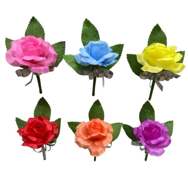 コサージュ ミニバラ（花径6cm）