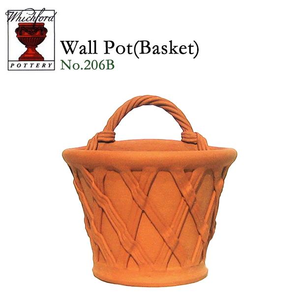[Release date: October 24, 2025]ウィッチフォード　Whichford Pottery  壁掛け鉢　ウォールポット バスケット小　7号鉢相当　英国製　WALL POT　