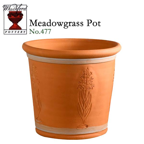 在庫僅少】ウィッチフォード テラコッタ 植木鉢 メドウグラスポット