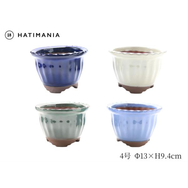 4号 縦筋鉢【陶器】【萬古焼】直径13cm・高さ9.4cm陶器の性質上、多少の擦り傷・大小及び色の違い等はご了承下さい。