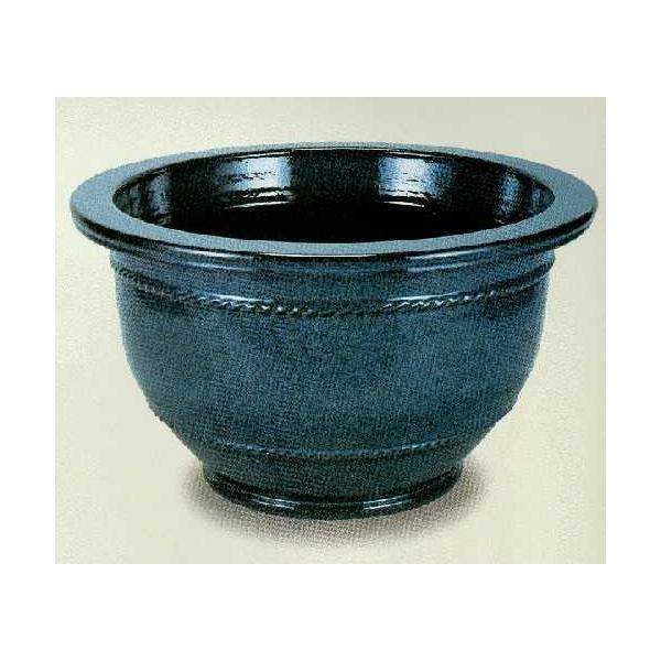 名工　難波　好陽　鉢… プラ鉢 4号 八角鉢 青 4RK 幅11.9cm×高さ8.9cm の販売｜盆栽妙