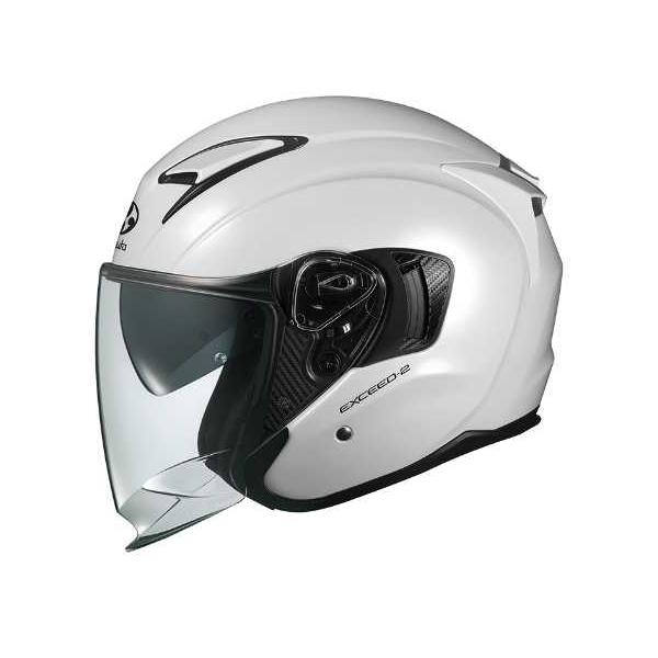 バイク ヘルメット　OGK EXCEED-2　パールホワイト　Lサイズ　JAN　4966094628512