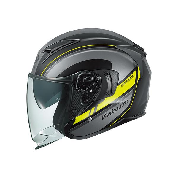 バイク ヘルメット　OGK EXCEED-2　RIDGE　リッジ　フラットブラックイエロー　XLサイズ　JAN　4966094628871