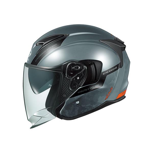 バイク ヘルメット　OGK EXCEED-2　DUNE　デューン　グレーネイビー　XLサイズ　JAN　4966094629021