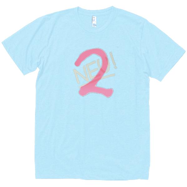 ノイ2 NEU!2 音楽Tシャツ ロックTシャツ バンドTシャツ ライトブルー