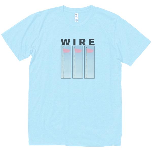 Wire ワイヤー バンド Tシャツ 音楽 Music Tee XL ワイヤー WIRE 音楽Tシャツ ロックTシャツ バンドTシャツ ライトブルー