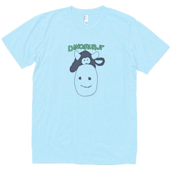 DINOSAUR Jr. Tシャツ ブルー　ダイナソージュニア　ロックTシャツ ダイナソーJr. Dinosaur Jr. 音楽Tシャツ ロックTシャツ バンドTシャツ