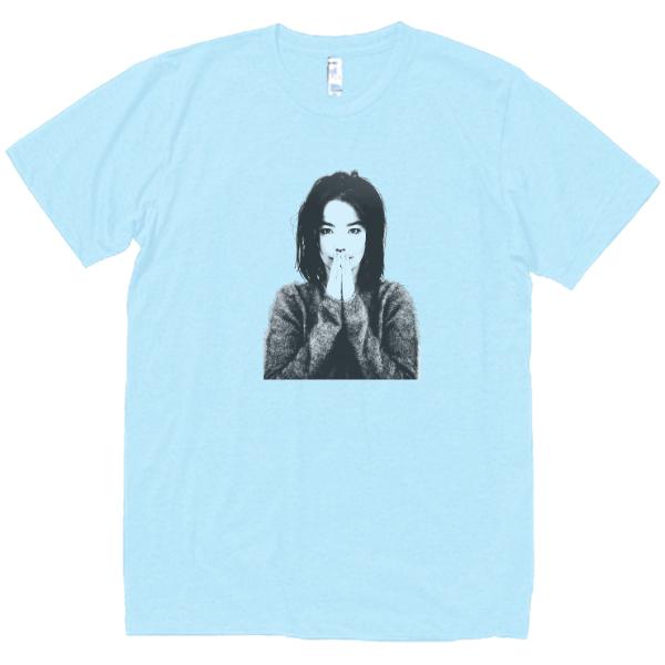 デビュー ビョークのアルバム 音楽Tシャツ ロックTシャツ バンドT