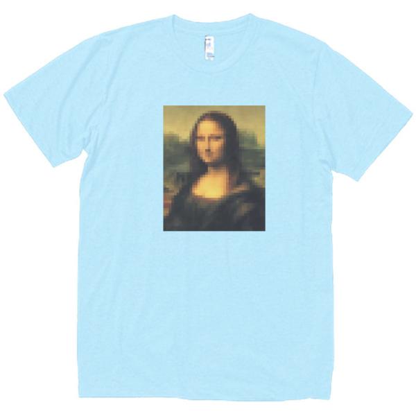 クリスタルアート　モナリザ モザイクモナリザ デザイン・アート Tシャツ : うえきたや