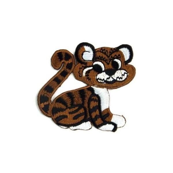 アイロンワッペン かわいいわっぺん ワッペン 刺繍ワッペン 虎 トラ アイロンで貼れるワッペン 97 うえきたや 通販 Yahoo ショッピング