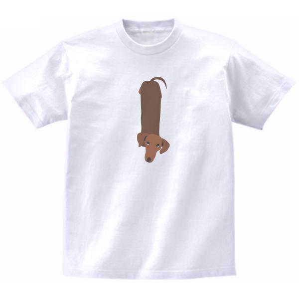 ダックスフンド おもしろデザイン Tシャツ : うえきたや - 通販