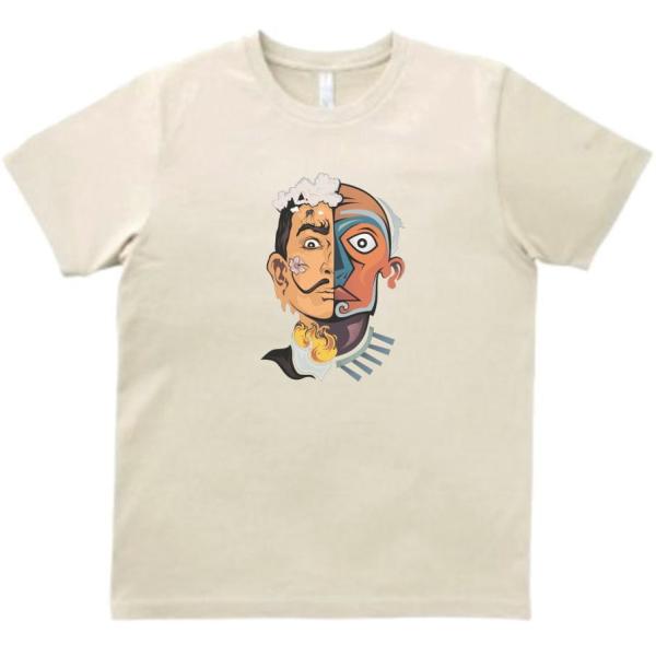 サルバトーレダリ デザイン・アート Tシャツ ライトベージュ1 : うえき