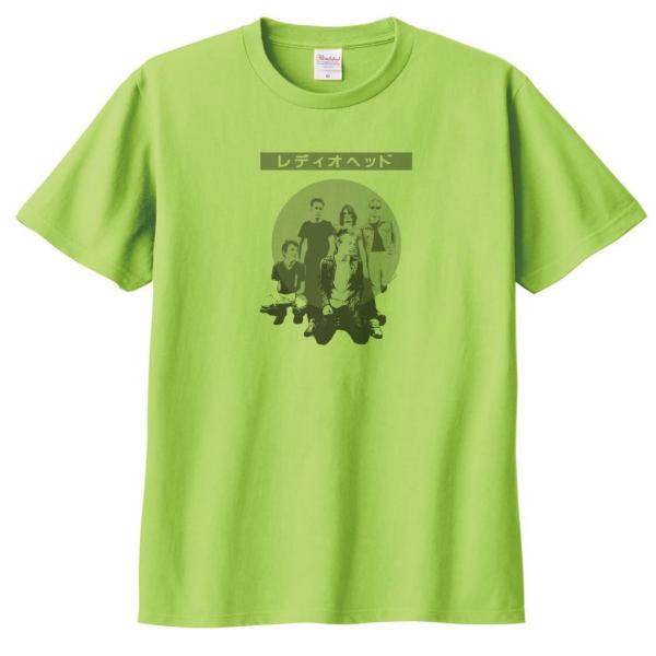 レディオヘッド 音楽Tシャツ ロックTシャツ バンドTシャツ ライト