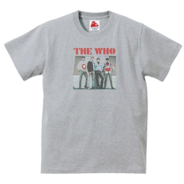 ★美品 The who ザ・フー グレー 半袖 Tシャツ・カットソー S ザ フー The Who 音楽Tシャツ ロックTシャツ バンドTシャツ ハイ