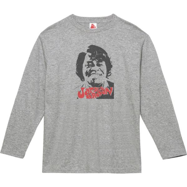 90s 00s James Brown Tシャツ ロンT バンT ジェームス ブラウン James Brown 音楽Tシャツ ロックTシャツ