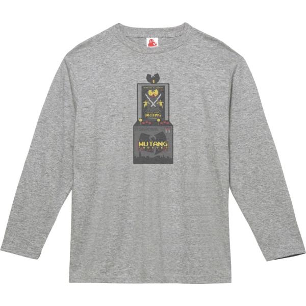 WU-TANG 音楽Tシャツ ロックTシャツ バンドTシャツ 長袖Tシャツ ロング