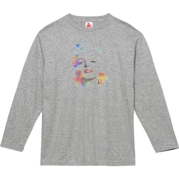 マリリンモンロー カラフル 音楽Tシャツ ロックTシャツ バンドTシャツ