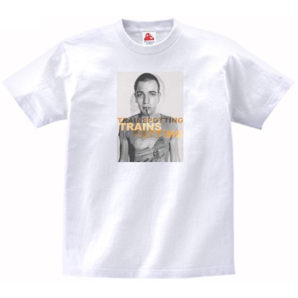 トレインスポッティング 音楽Tシャツ ロックTシャツ バンドTシャツ ハイクオリティヘビーウェイト 透けない 厚手 7.4オンス