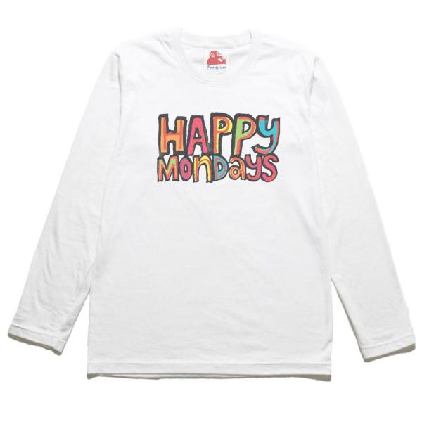 Happy MondaysバンドTシャツＬ長期保管品 Happy MondaysバンドTシャツL長期保管品