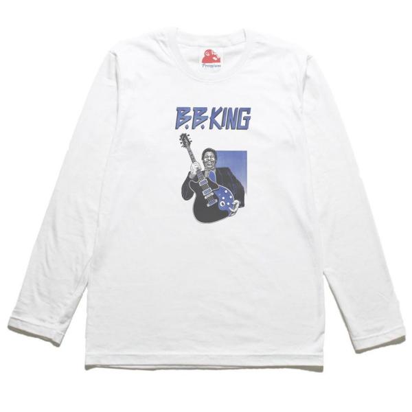 BB KING ビービーキング 音楽Tシャツ ロックTシャツ バンドTシャツ 長袖Tシャツ ロングスリーブ