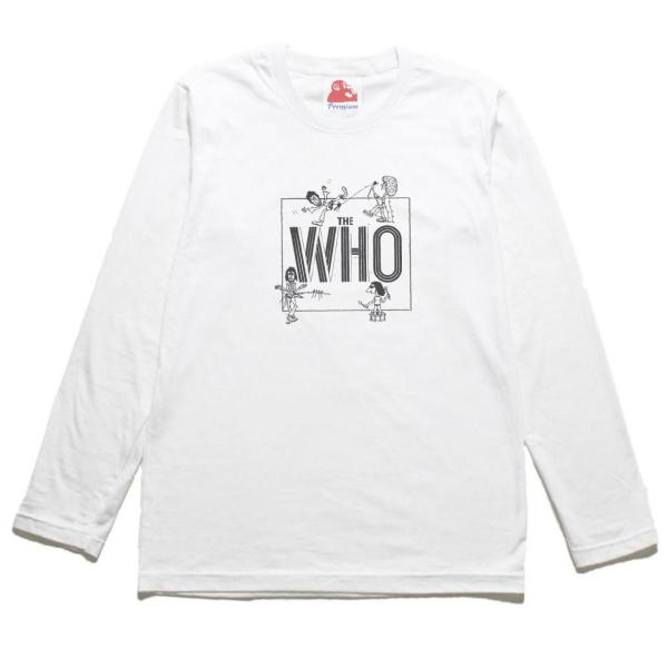 ザ・フー The Who 音楽Tシャツ ロックTシャツ バンドTシャツ 長袖T