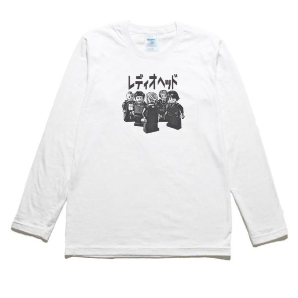 レディオヘッド 音楽Tシャツ ロックTシャツ バンドTシャツ 長袖Tシャツ