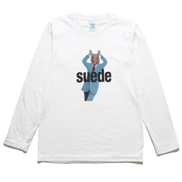 スウェード Suede 音楽Tシャツ ロックTシャツ バンドTシャツ 長袖T