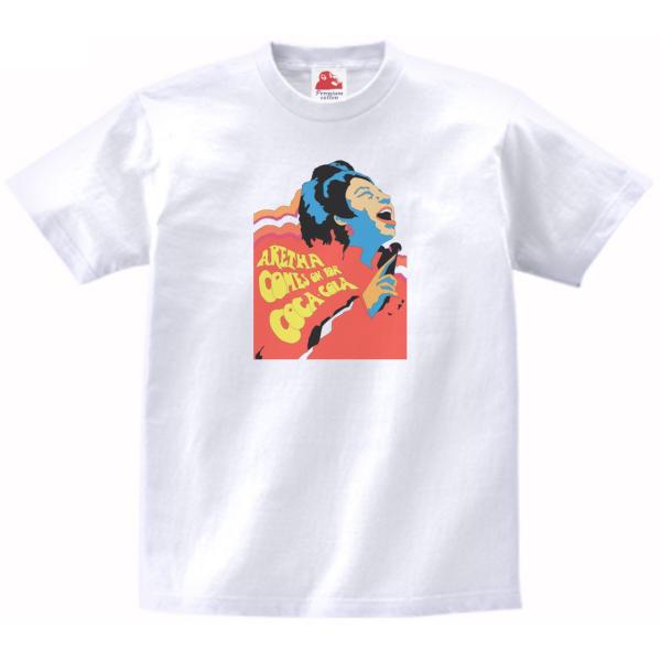 アレサ・フランクリン Aretha Franklin 音楽Tシャツ ロックTシャツ バンドTシャツ