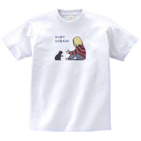 カートコバーン 音楽Tシャツ ロックTシャツ バンドTシャツ