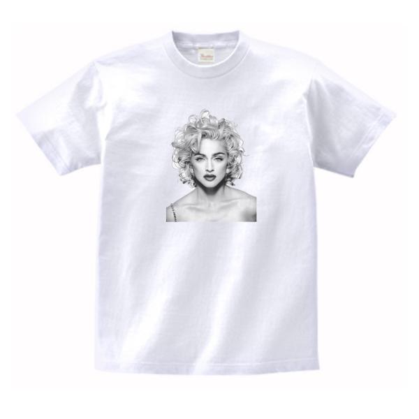 マドンナ 音楽Tシャツ ロックTシャツ バンドTシャツ : うえきたや