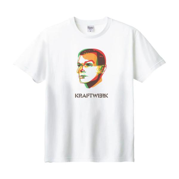 KRAFTWERK クラフトワーク　MUSIC NON STOP Tシャツ L KRAFTWERK (クラフトワーク 音楽Tシャツ ロックTシャツ バンドTシャツ