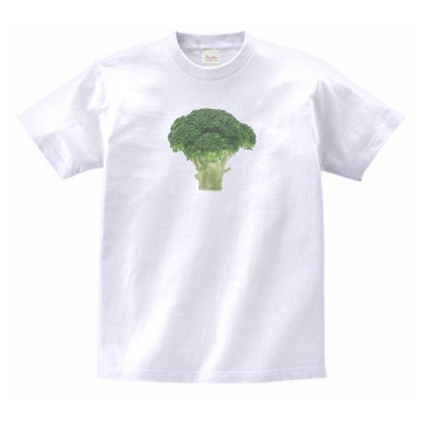 肉とブロッコリーイラストTシャツ 肉とブロッコリーイラストTシャツ 肉とブロッコリーイラストT
