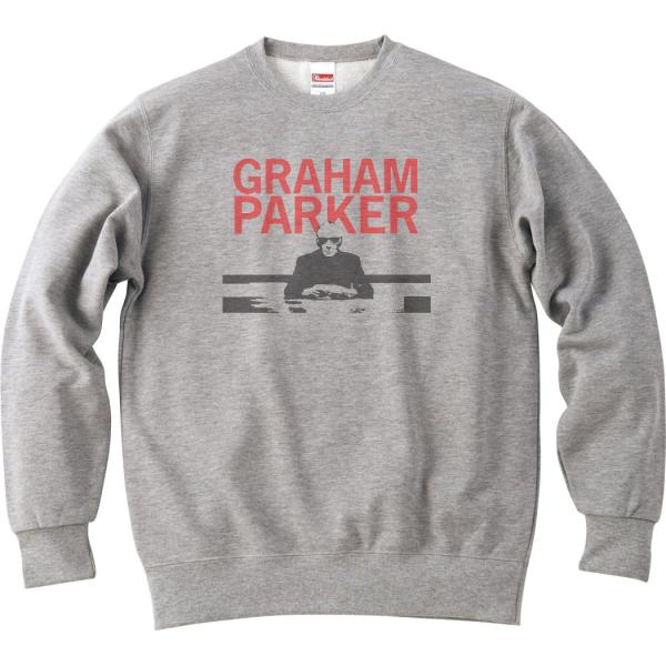 グレアム パーカー Graham Parker　音楽 ロック シャツ バンド シネマ 長袖　トレーナー スエット ロングスリーブ グレー