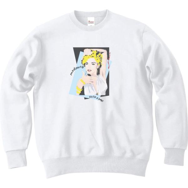 マドンナ 音楽 ロック シャツ バンド シネマ 長袖 トレーナー スエット