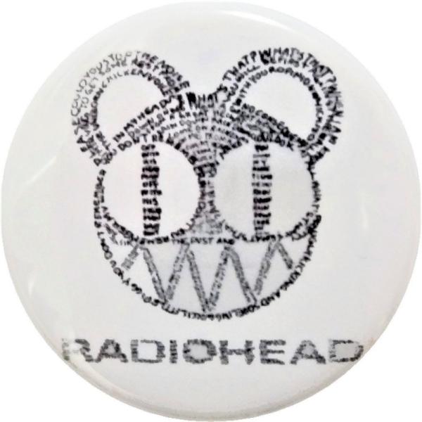 RADIOHEAD 音楽 シネマ 缶バッジ （安全ピンタイプ直径38mm
