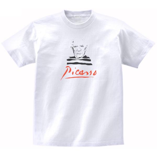 デザイン アート ピカソ PICASSO イラスト Tシャツ : うえきたや