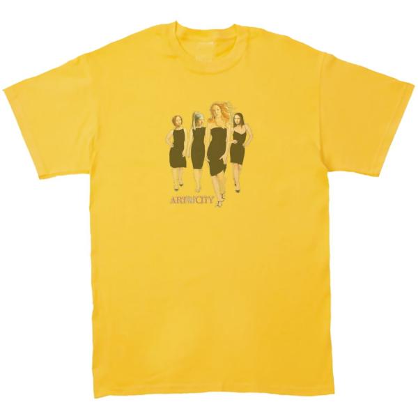 ART OF THE CITY　おもしろ・バカ　Tシャツ　イエロー
