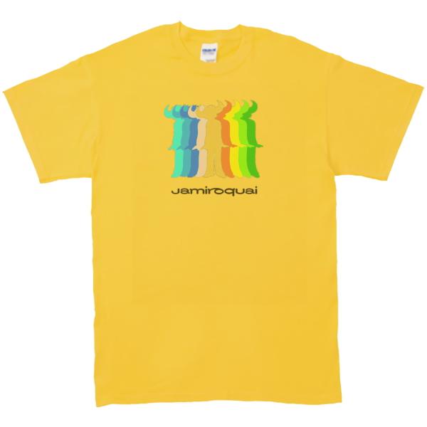 ジャミロクワイ 音楽Tシャツ ロックTシャツ バンドTシャツ イエロー