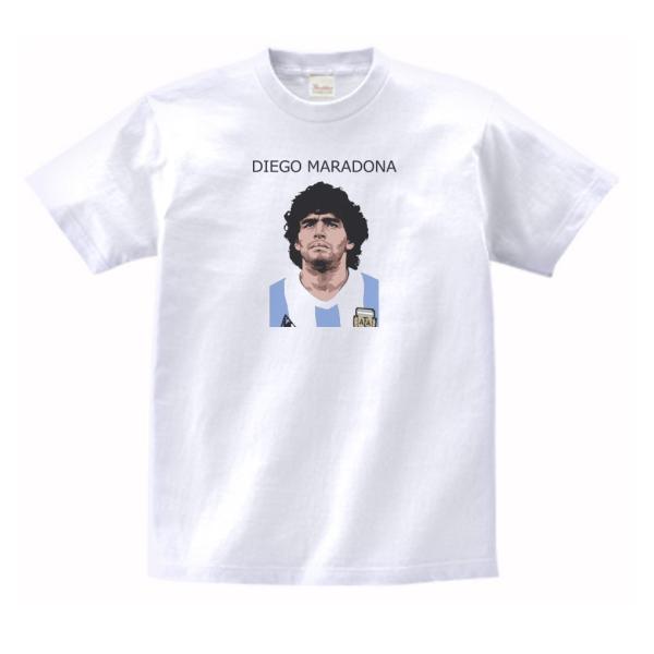 マラドーナ　公式　tシャツ　DIEGO ARMANDO MARADONA uekitaya_za59