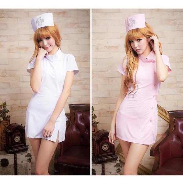 コスプレ ナース レディース ピンク ナース服 レディース 衣装 仮装 制服 コスチューム ハロウィン