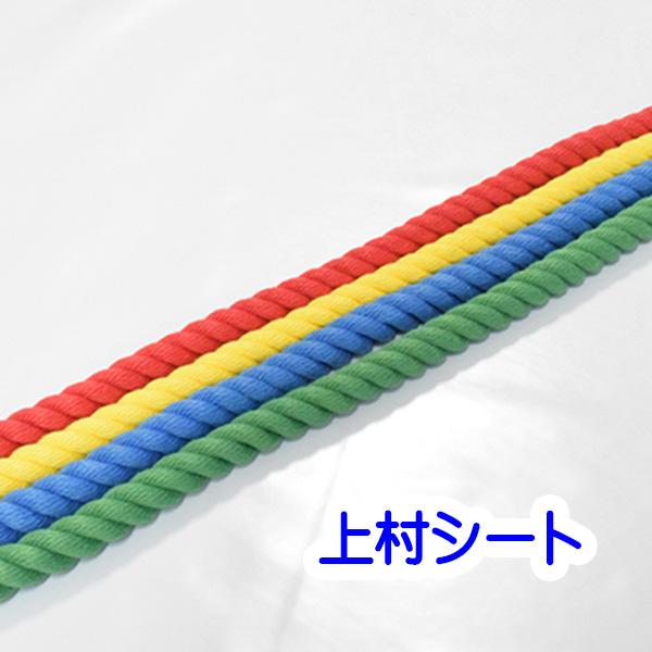 スパンエステルロープ、ポリエステルロープの色付きタイプのカラーロープ装飾（インテリア）から園芸用、造園用、一般作業用まで各種用途に最適原糸から染めておりますので染めムラが少ないロープ切売り、切り売り、切売、オーダーカット、カット。綿やクレモ...